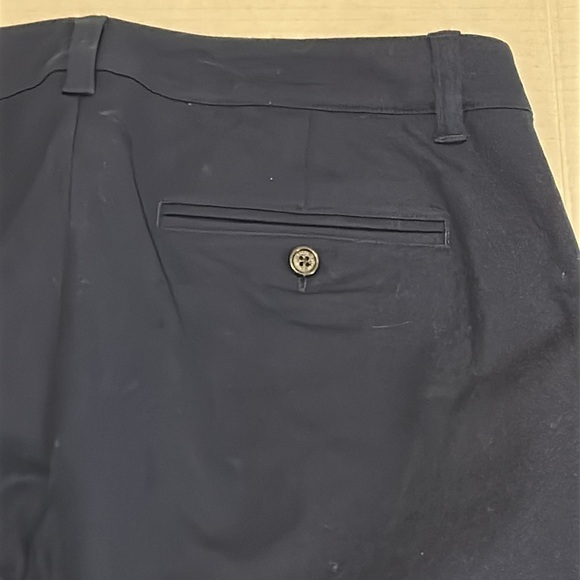 EUC Lauren Ralph Lauren Sz 12 Dark Navy Dress pants with zip and pockets. - Picture 9 of 12
